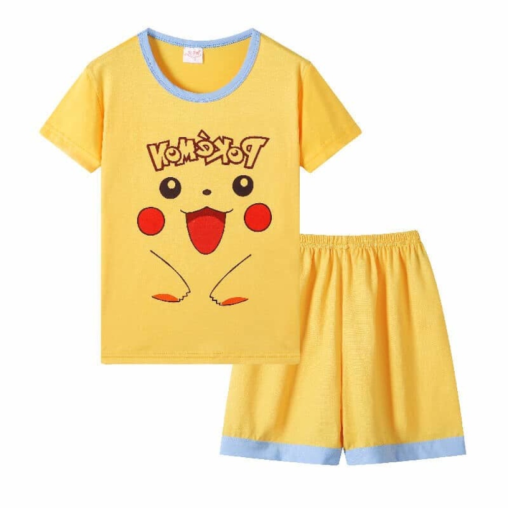 Pikachu Pokémon-pyjama voor jongens in geel