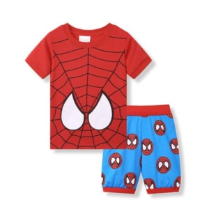 Spiderman zomerpyjama van zeer modieus katoen van hoge kwaliteit