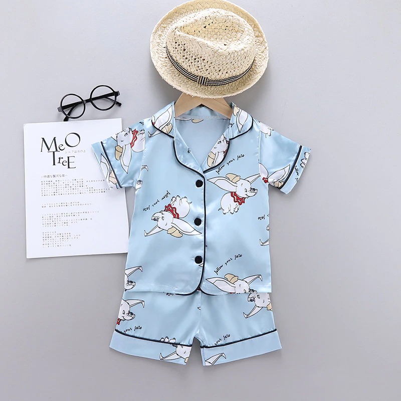 Heren pyjama set tweedelige herenpak pyjama met lange